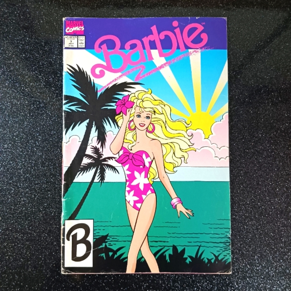 Vintage Barbie Comic Book, Vol. 1. No. 7. July 1991.